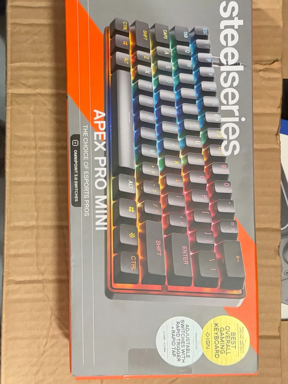 SteeSeries Apex Pro Mini Gaming Keyboard Gen 3